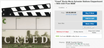 01 CREED CLAPPERBOARD